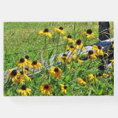 ロシアの山の野生の花のお祝いの生活 ゲストブック (裏面)