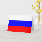 ロシアの挨拶状 カード (黄色い花)