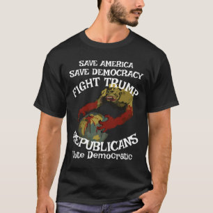 ロシアの支配者 トランプ 大統領 愛国者 MAGA 党 ワシントン Tシャツ