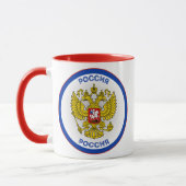 ロシアの文化遺産エンブレム マグカップ (左)
