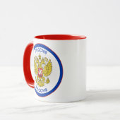 ロシアの文化遺産エンブレム マグカップ (正面左)
