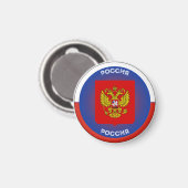 ロシアの文化遺産エンブレム マグネット (正面/裏面)