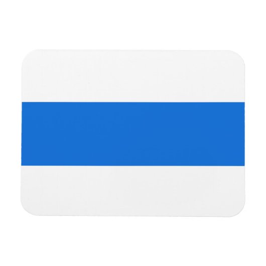 ロシアの新しい国旗を無料にする マグネット (横)