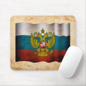 ロシアの旗が吹いている マウスパッド (マウス)