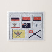 ロシアの旗のフランスのな本から、c.1819印を付けます ジグソーパズル (横)