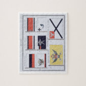 ロシアの旗のフランスのな本から、c.1819印を付けます ジグソーパズル (縦)