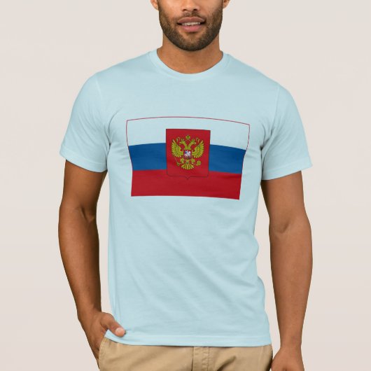 ロシアの旗のTシャツ Tシャツ (正面)
