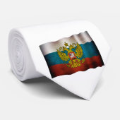 ロシアの旗を振っている ネクタイ (ロール)