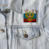 ロシアの旗を振っている 缶バッジ (インサイチュ)