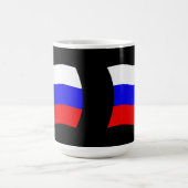 ロシアの旗マグカップ コーヒーマグカップ (中央)