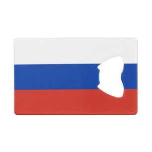 ロシアの旗 クレジットカード栓抜き