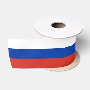 ロシアの旗 サテンリボン