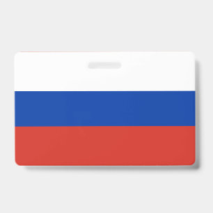 ロシアの旗 バッジ