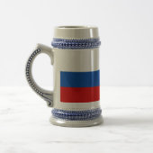 ロシアの旗 ビールジョッキ (左)