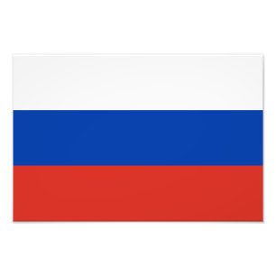 ロシアの旗 フォトプリント