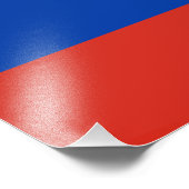 ロシアの旗 フォトプリント            (角)