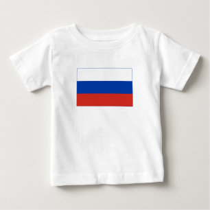 ロシアの旗 ベビーTシャツ