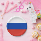 ロシアの旗 ペーパープレート (パーティー)