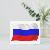 ロシアの旗 ポストカード (スタンド正面)