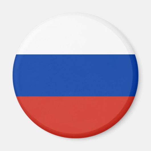 ロシアの旗 マグネット (正面)