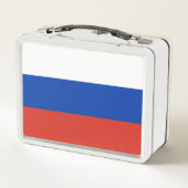 ロシアの旗（ロシア）金属弁当箱 メタルランチボックス (裏面)
