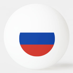 ロシアの旗 卓球ボール