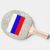 ロシアの旗 卓球ラケット (横)