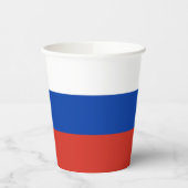 ロシアの旗 紙コップ (左)