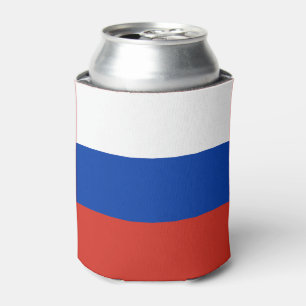 ロシアの旗 缶クーラー