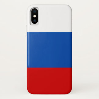 ロシアの旗 iPhone X ケース