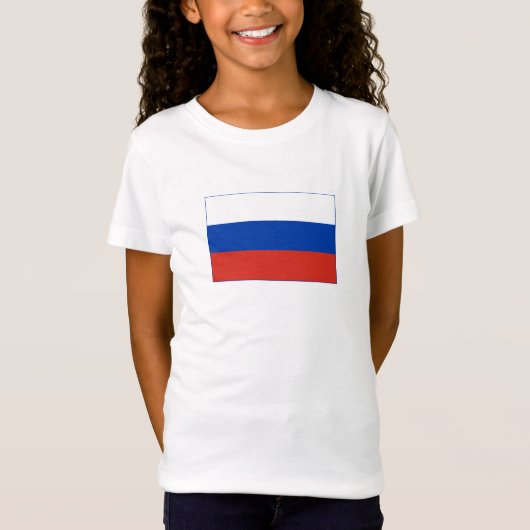 ロシアの旗 Tシャツ (正面)