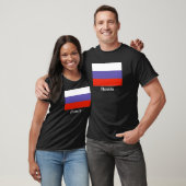 ロシアの旗 Tシャツ (ユニセックス)
