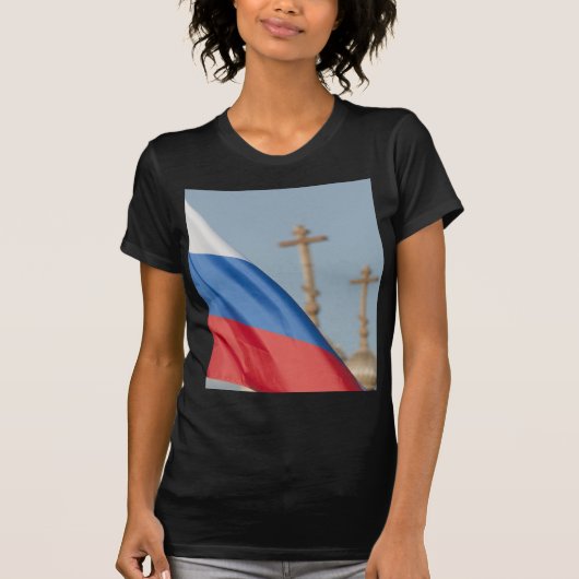 ロシアの旗 Tシャツ (正面)