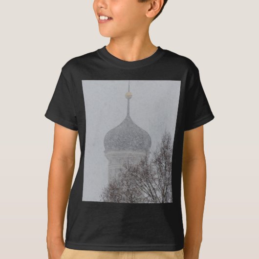 ロシアの暴風雪 Tシャツ (正面)