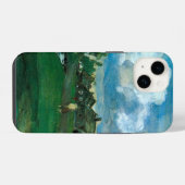 ロシアの村 ヴァレンティン・セロフ iPhoneケース (裏面横)
