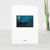 ロシアの正統クリスマスカード – キリストは生まれ! シーズンカード (裏面)