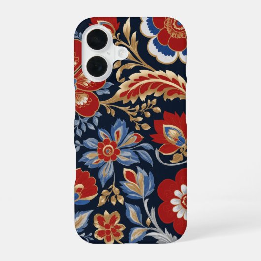 ロシアの民俗伝統 iPhone 16ケース (裏面)
