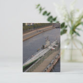 ロシアの潜水艦C189 ポストカード (スタンド正面)