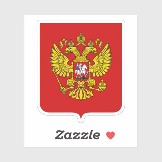 ロシアの紋章 シール (シート)