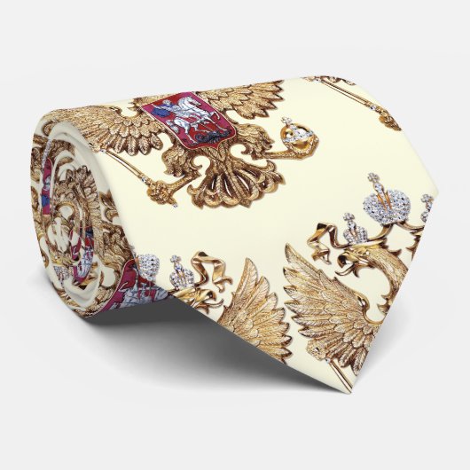 ロシアの紋章 ネクタイ (ロール)