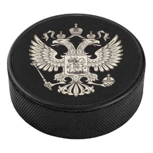 ロシアの紋章 – ホワイトバージョン アイスホッケーパック