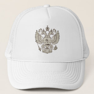 ロシアの紋章 – ホワイトバージョン キャップ