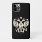 ロシアの紋章 – ホワイトバージョン Case-Mate iPhoneケース (裏)