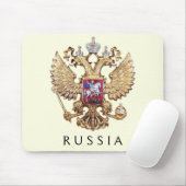 ロシアの紋章 マウスパッド (マウス)