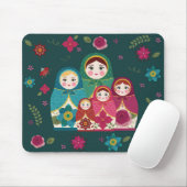 ロシアの緑 マウスパッド (マウス)