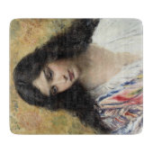 ロシアの美しい(Konstantin Makovsky) カッティングボード (正面)