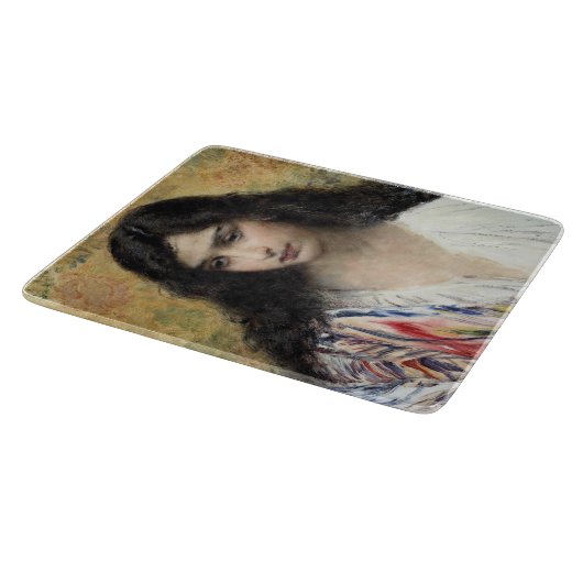 ロシアの美しい(Konstantin Makovsky) カッティングボード (角)