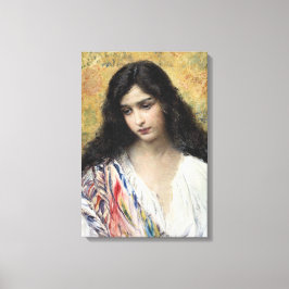 ロシアの美しい(Konstantin Makovsky) キャンバスプリント