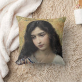 ロシアの美しい(Konstantin Makovsky) クッション (ブランケット)