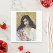 ロシアの美しい(Konstantin Makovsky) スタンダードランチョンナプキン (インサイチュ)